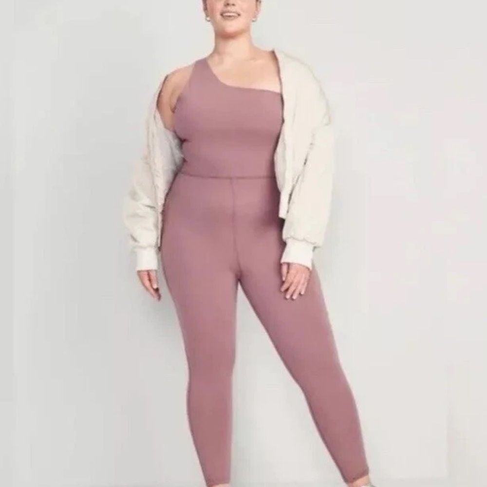 Old Navy Active 3X single shoulder workout jumpsuit